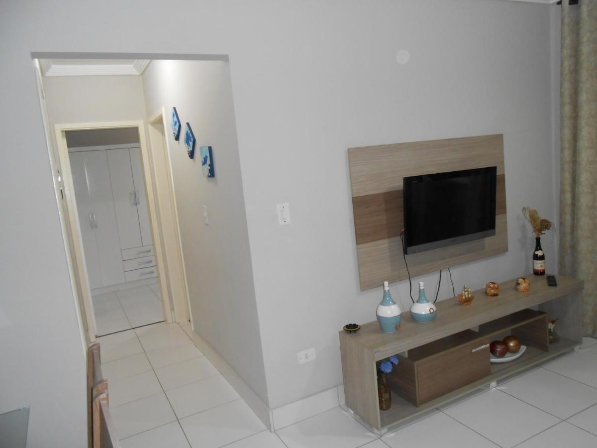 Apto Varanda Gourmet Frente Ao Mar Praia Grande (Santos) Luaran gambar