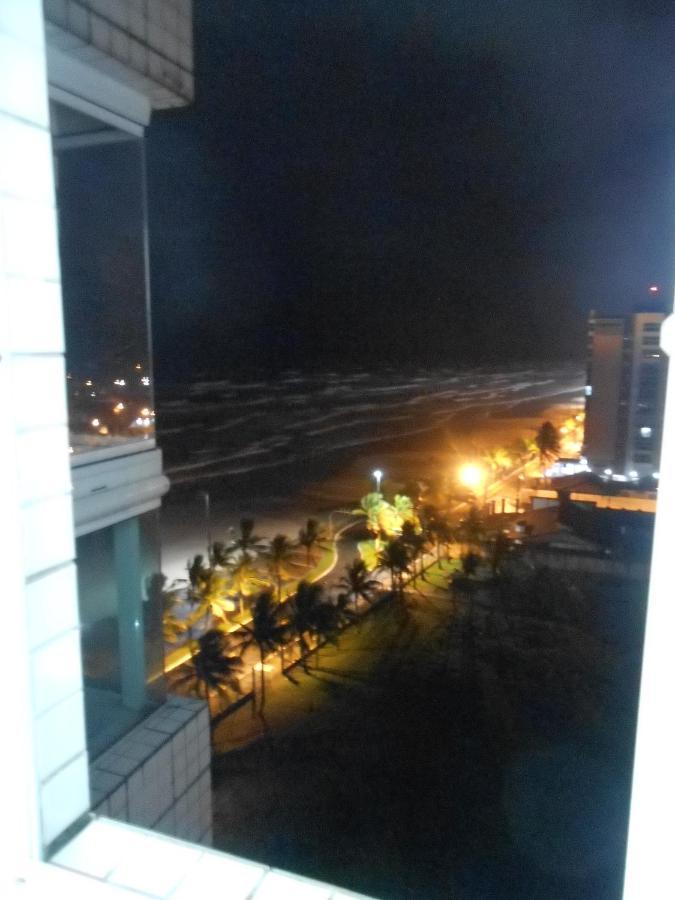Apto Varanda Gourmet Frente Ao Mar Praia Grande (Santos) Luaran gambar